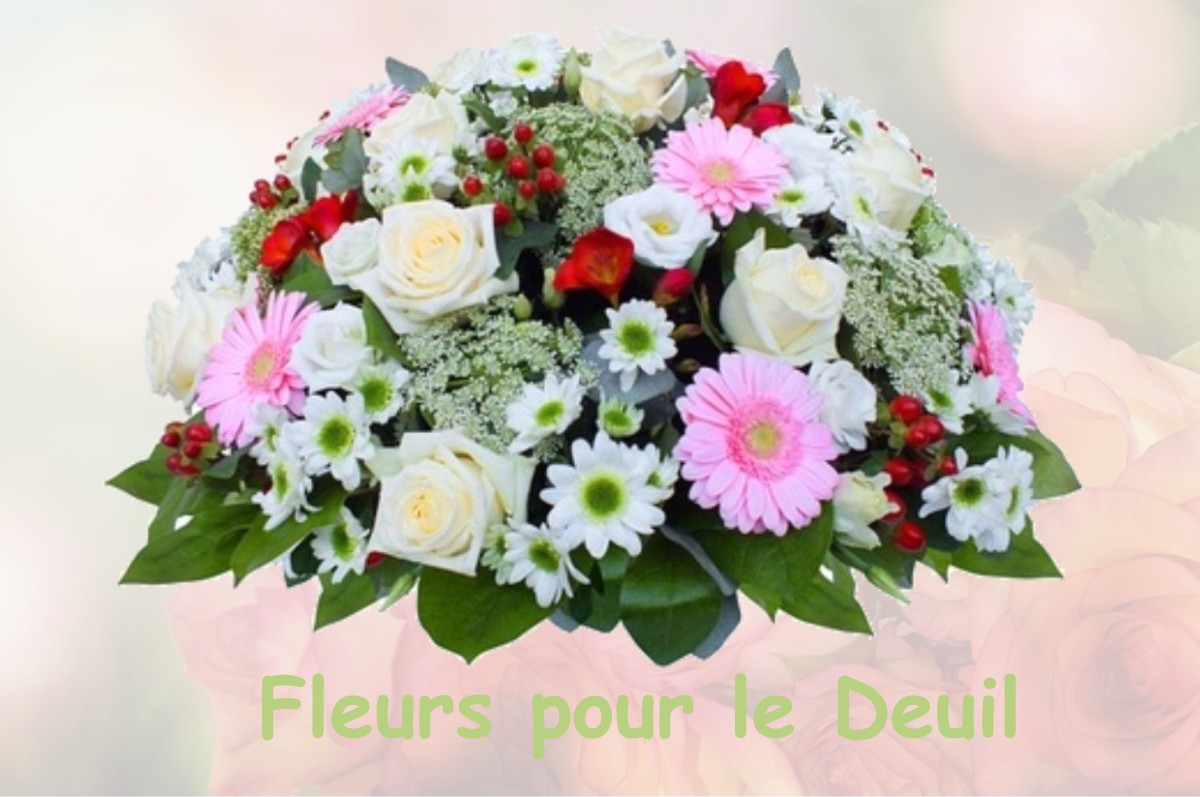 fleurs deuil MESSIA-SUR-SORNE